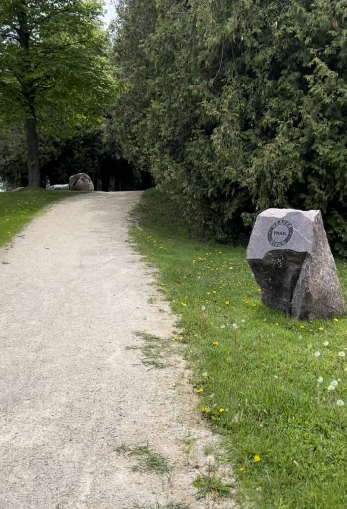 Beaver River Trail by Bayview Park